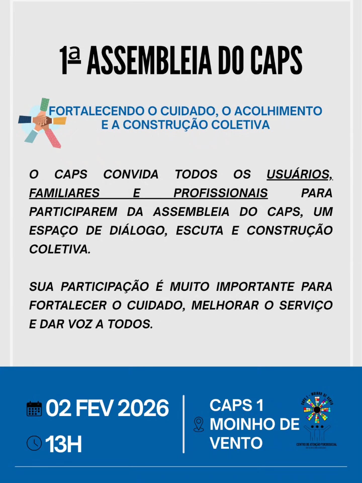 Postagem feita no Instagram da Prefeitura