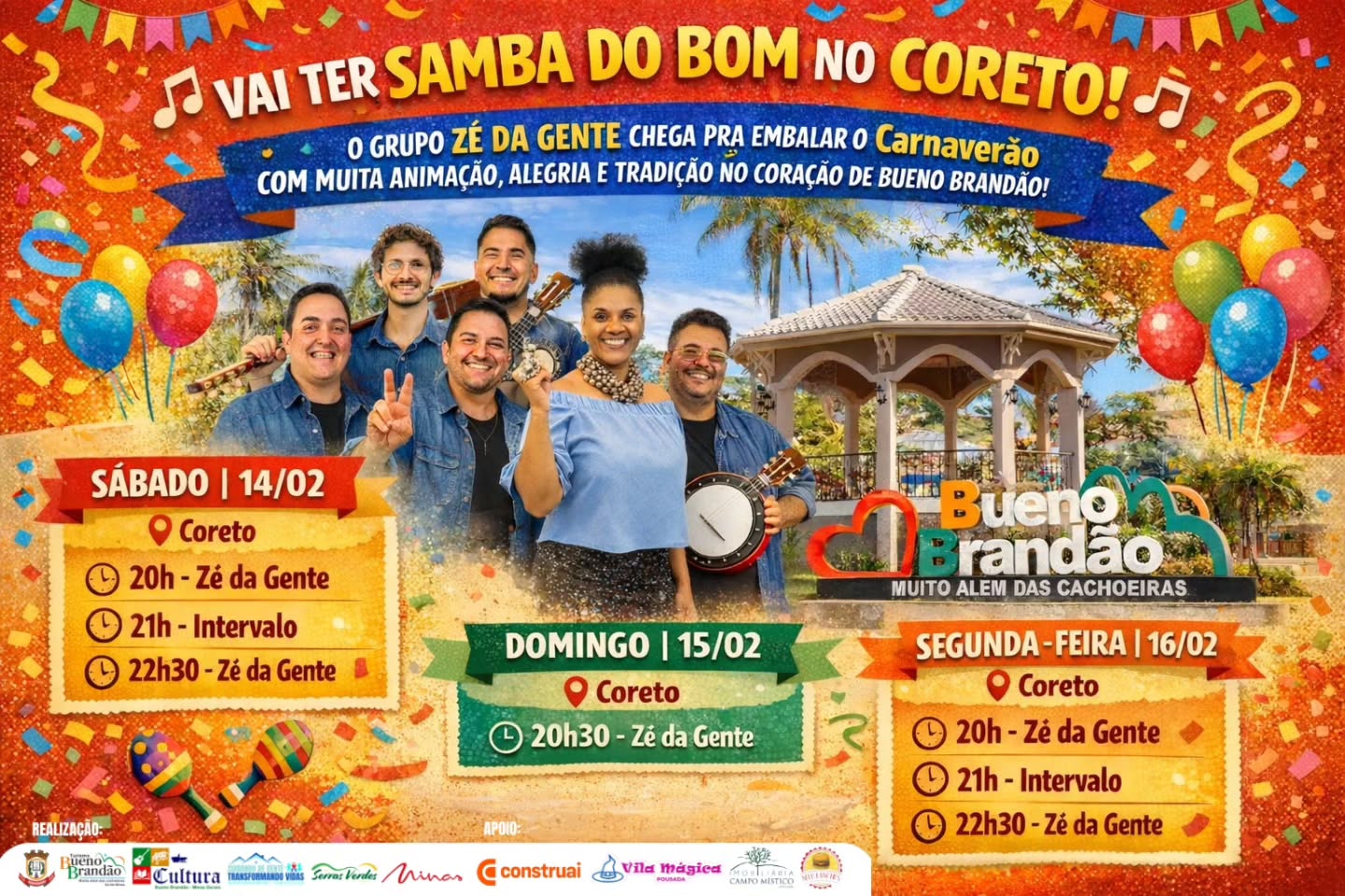 Postagem feita no Instagram da Prefeitura