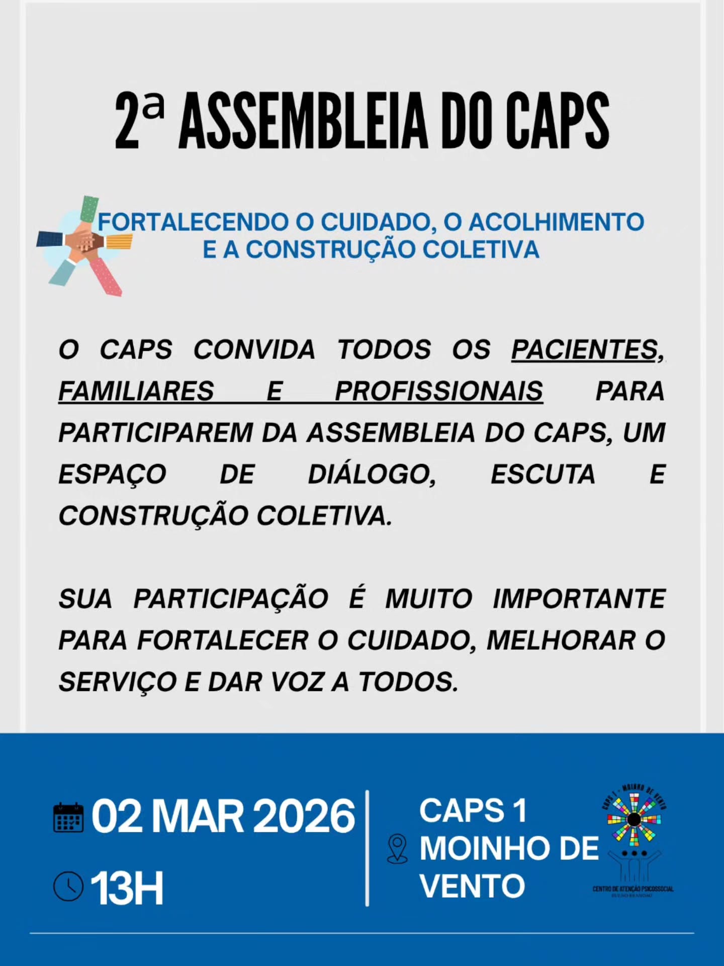 Postagem feita no Instagram da Prefeitura