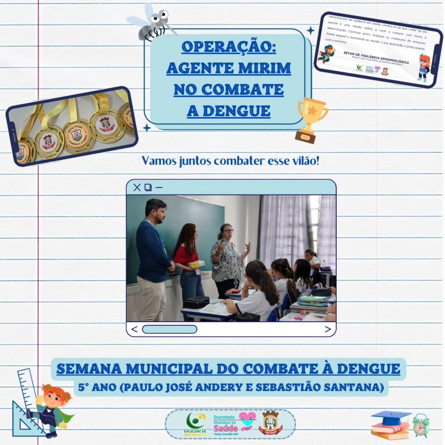 Postagem feita no Instagram da Prefeitura
