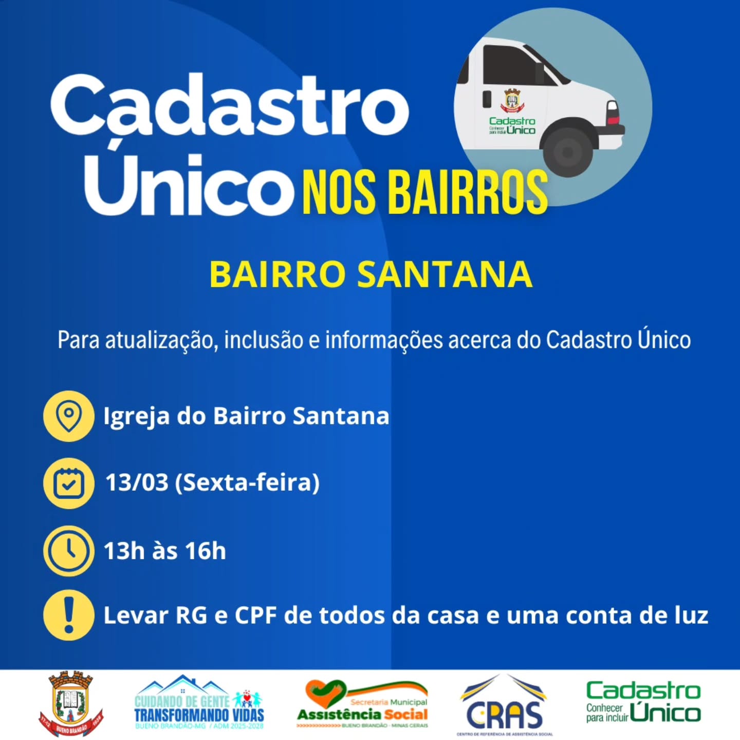 Postagem feita no Instagram da Prefeitura