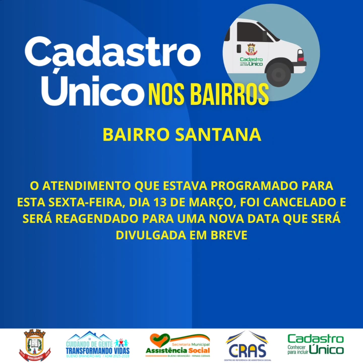 Postagem feita no Instagram da Prefeitura