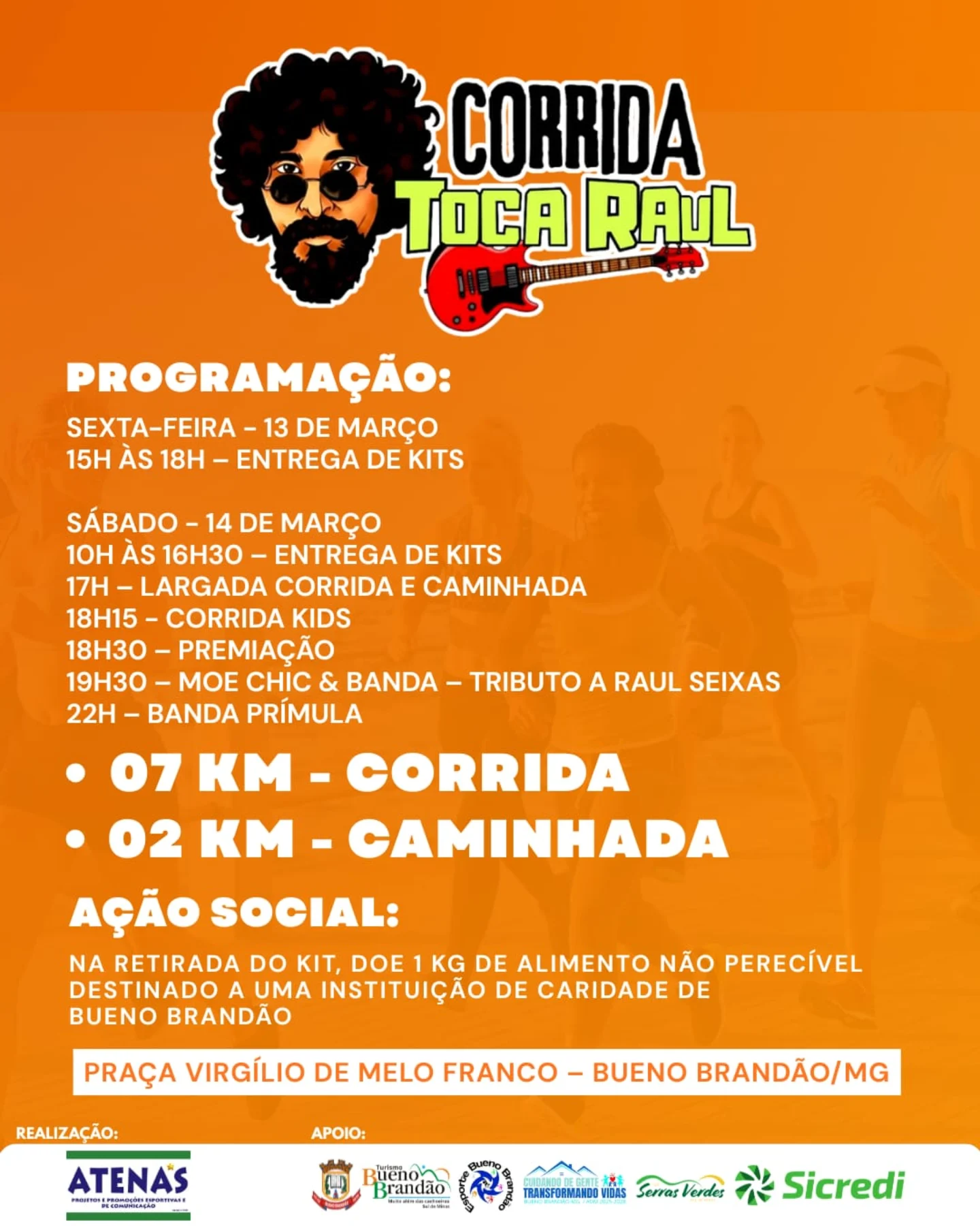 Postagem feita no Instagram da Prefeitura