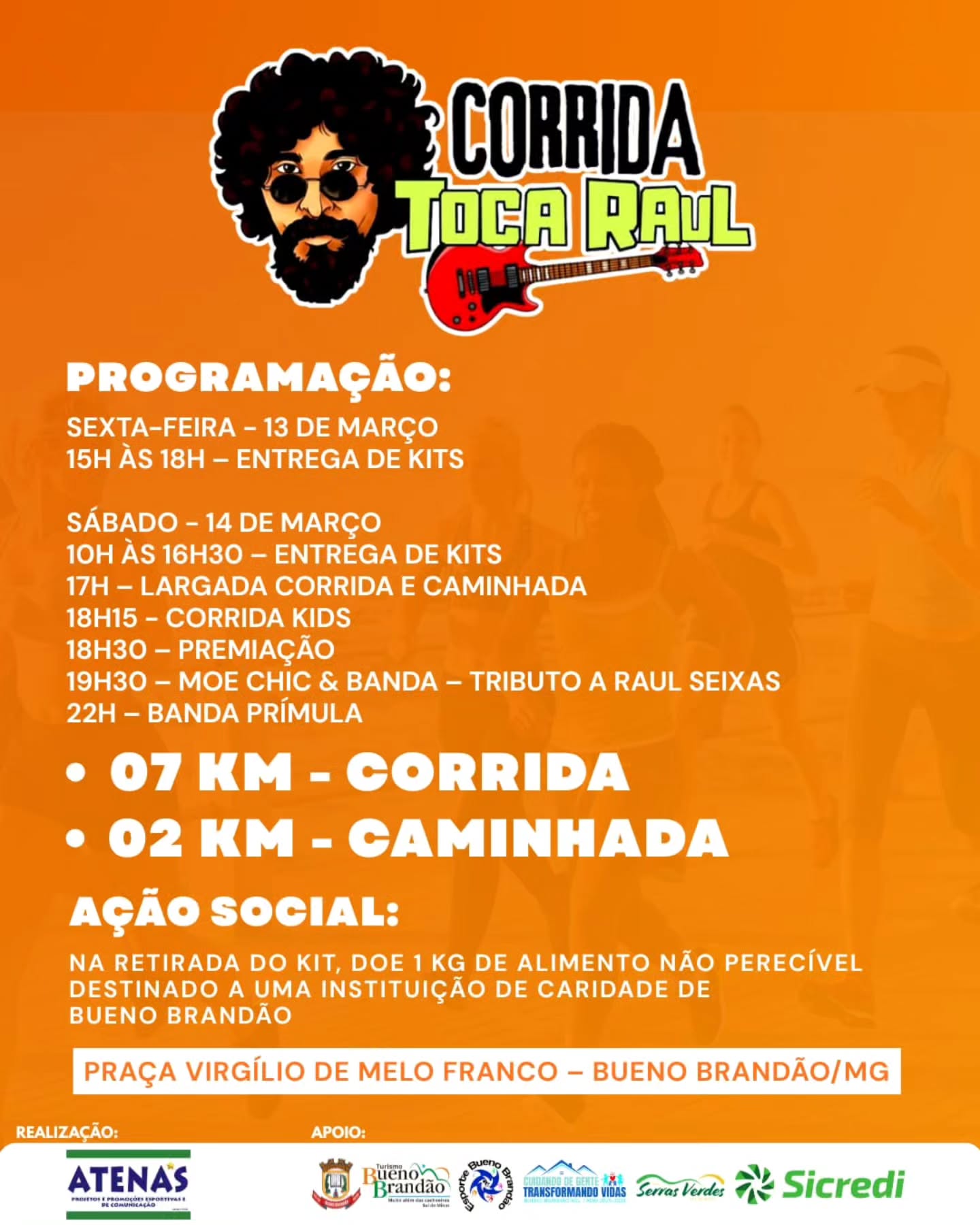 Postagem feita no Instagram da Prefeitura