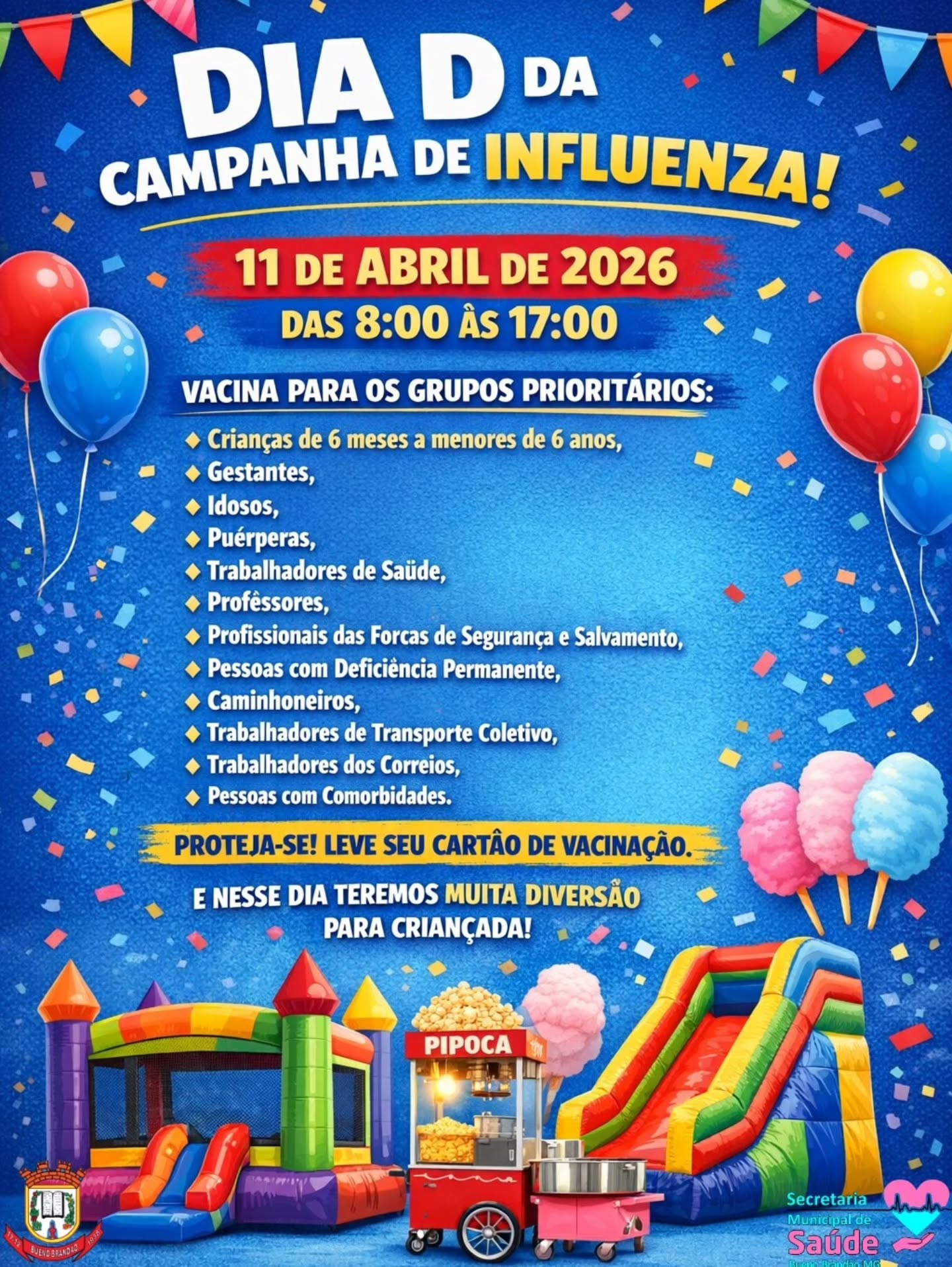 Postagem feita no Instagram da Prefeitura