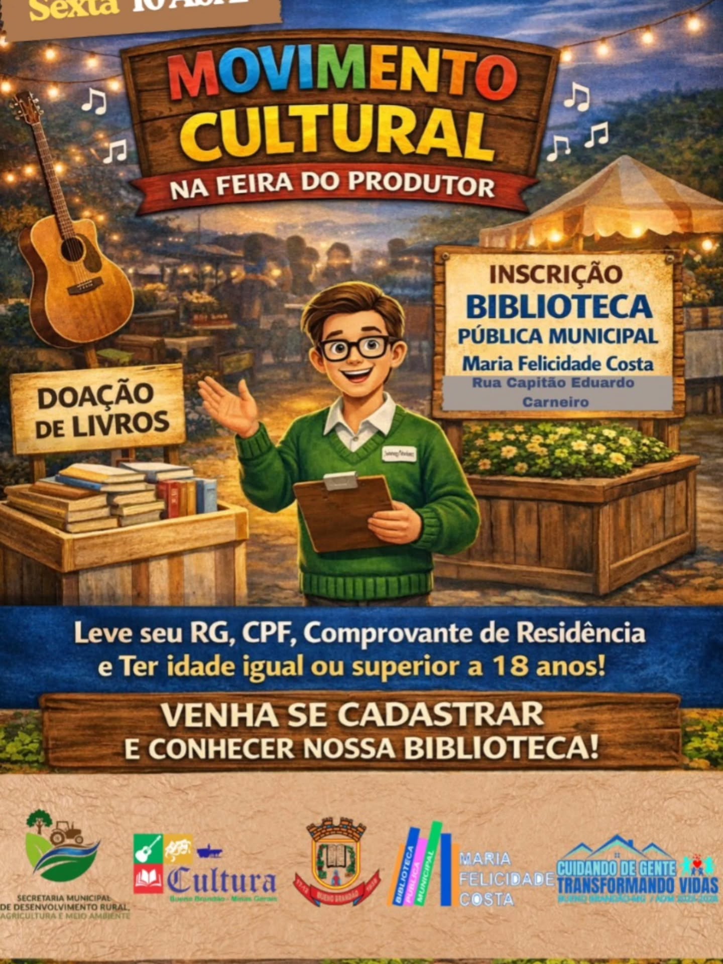 Postagem feita no Instagram da Prefeitura