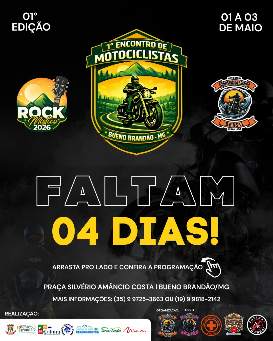 Postagem feita no Instagram da Prefeitura