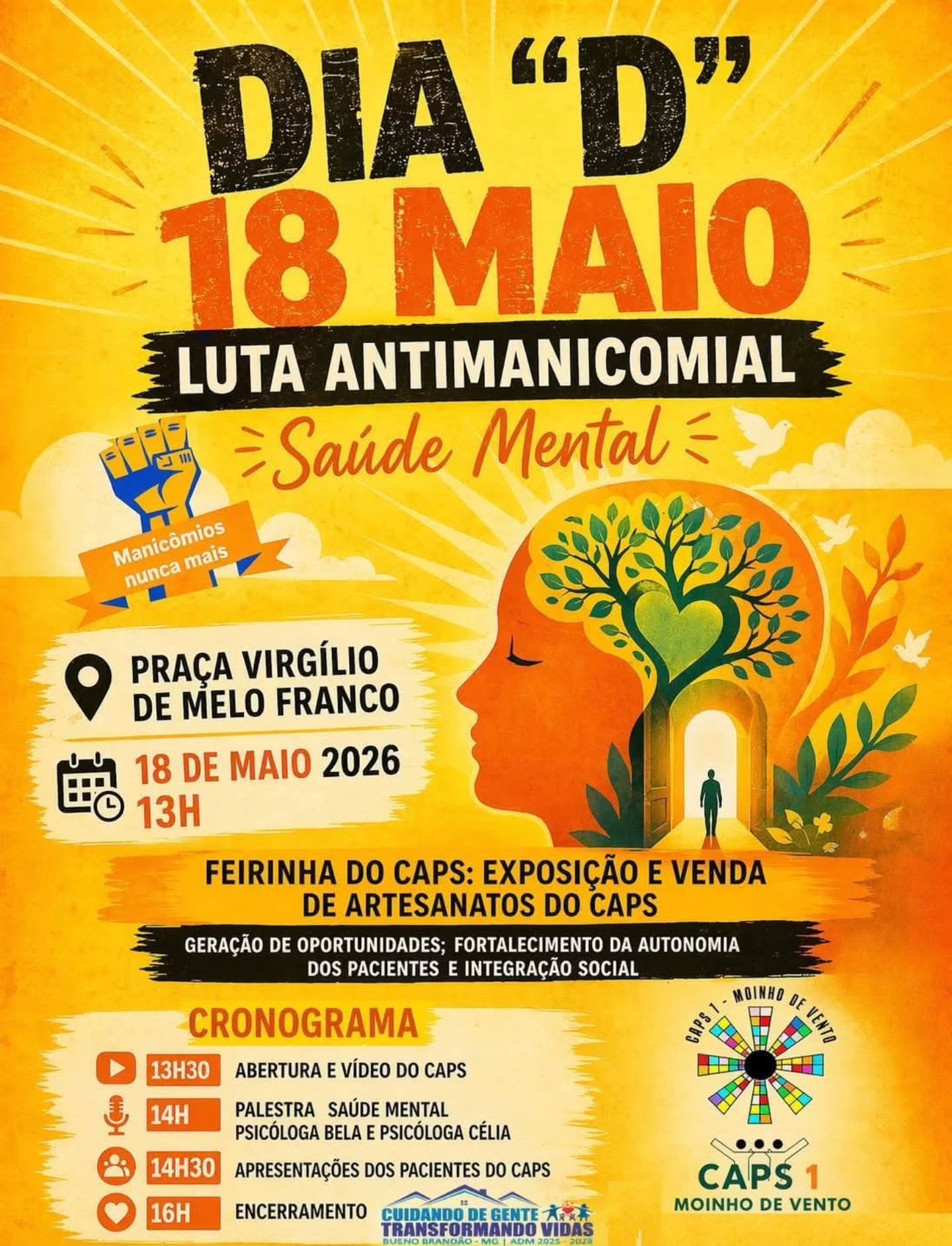 Postagem feita no Instagram da Prefeitura