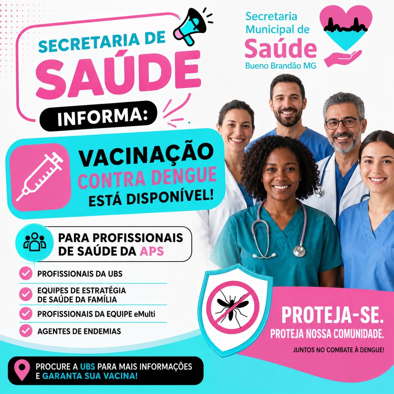 Postagem feita no Instagram da Prefeitura