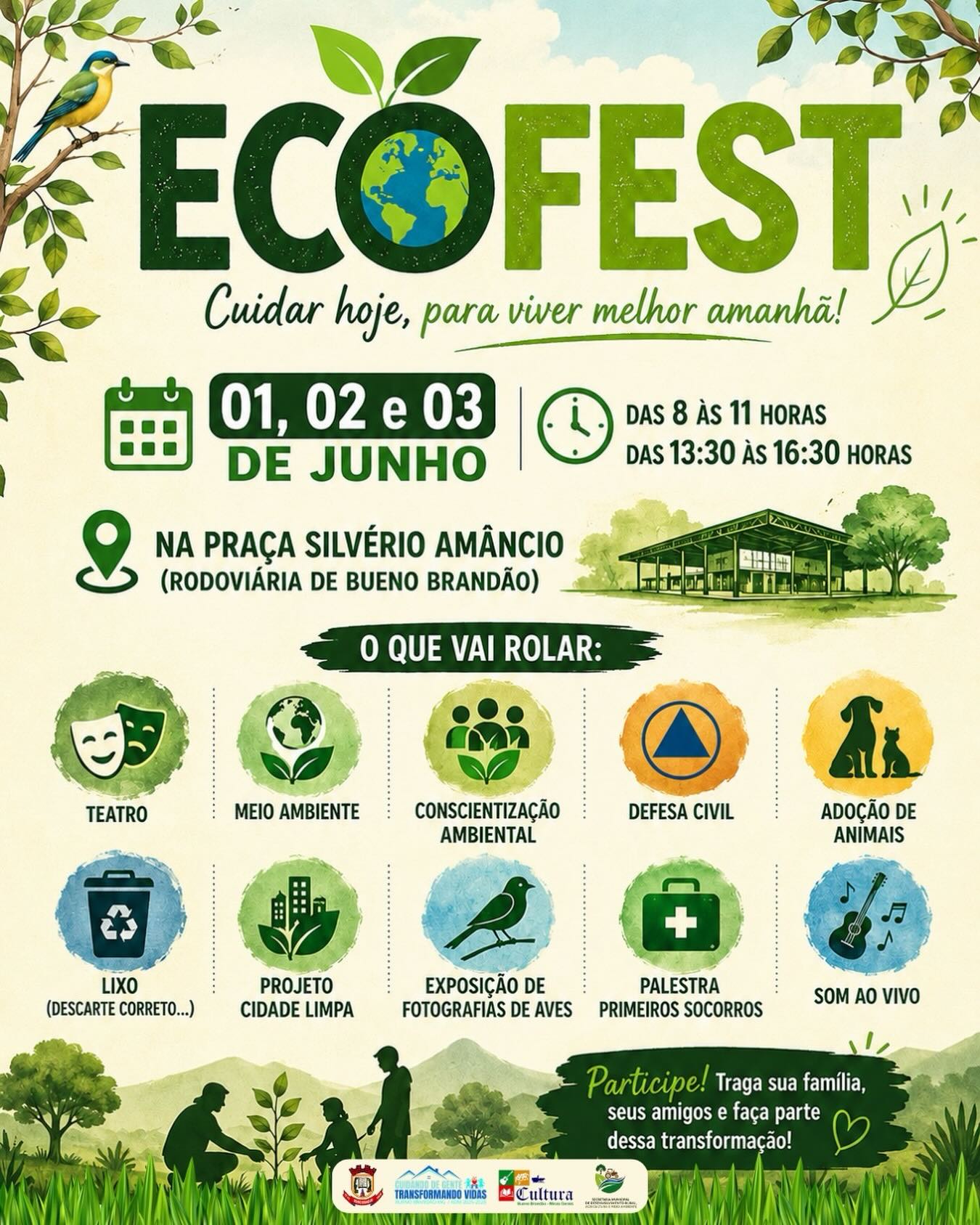 Postagem feita no Instagram da Prefeitura