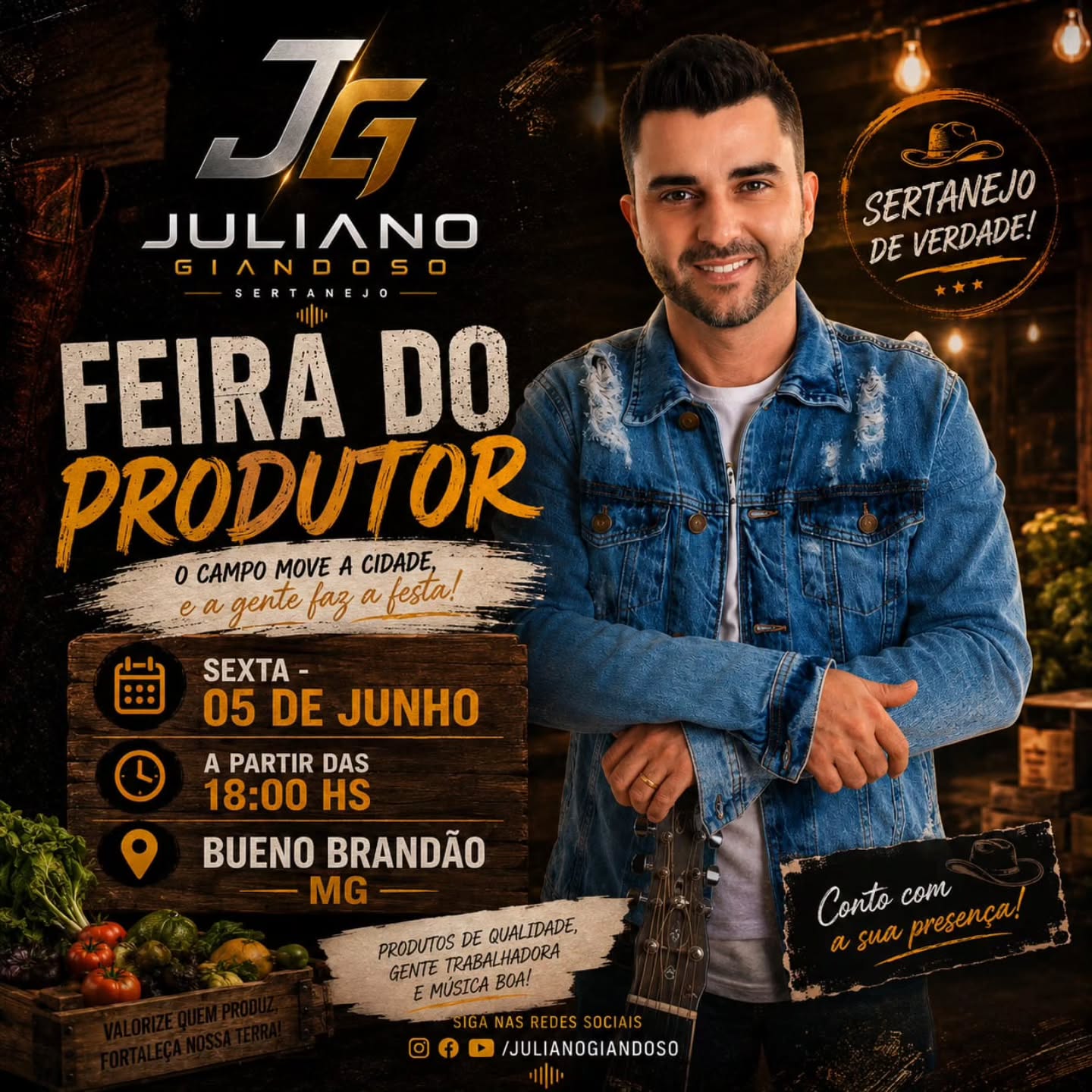 Postagem feita no Instagram da Prefeitura