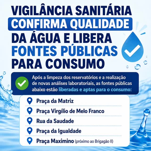 Postagem feita no Instagram da Prefeitura