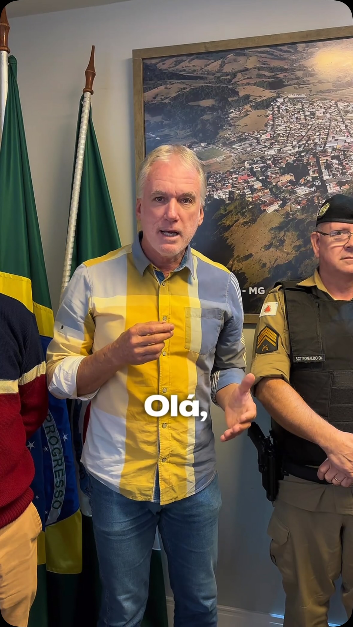 Postagem feita no Instagram da Prefeitura