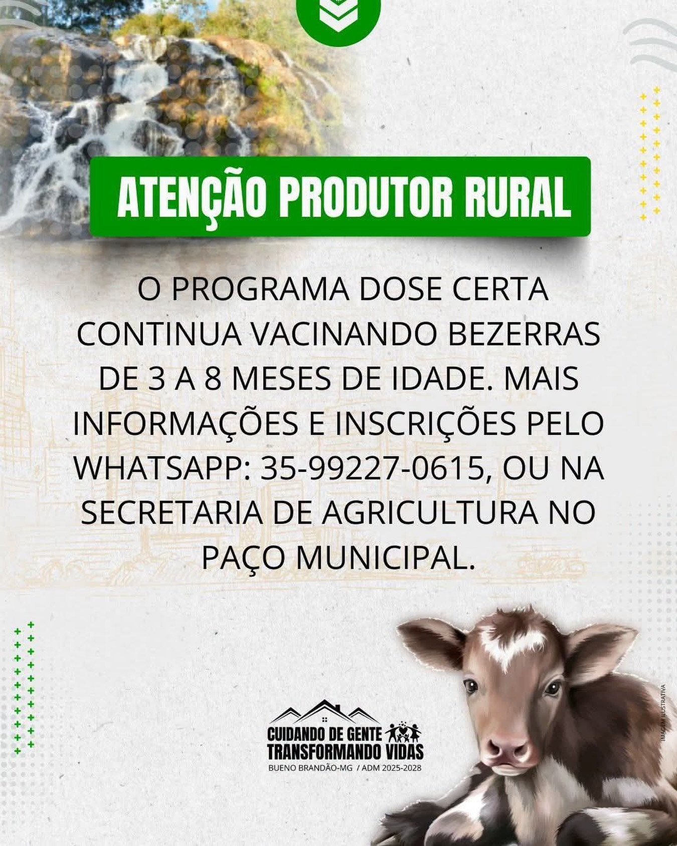 Postagem feita no Instagram da Prefeitura