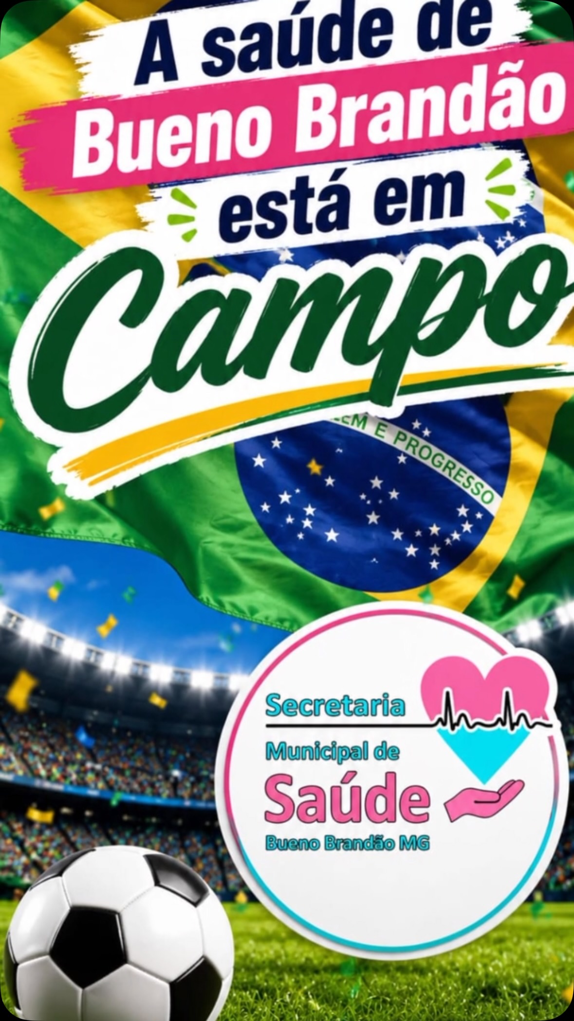 Postagem feita no Instagram da Prefeitura