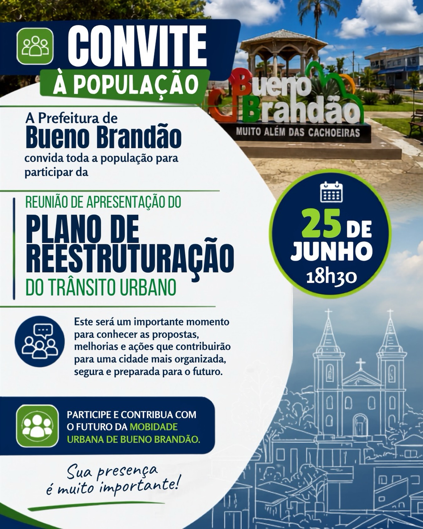 Postagem feita no Instagram da Prefeitura