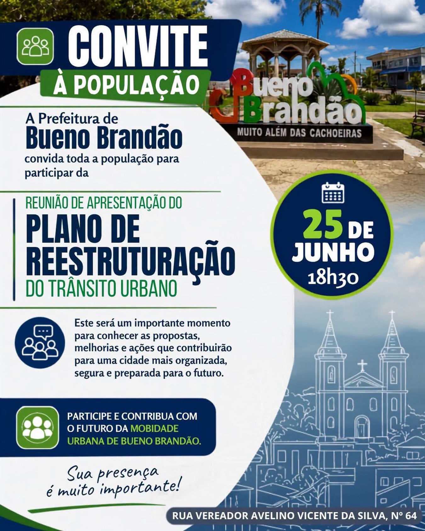 Postagem feita no Instagram da Prefeitura