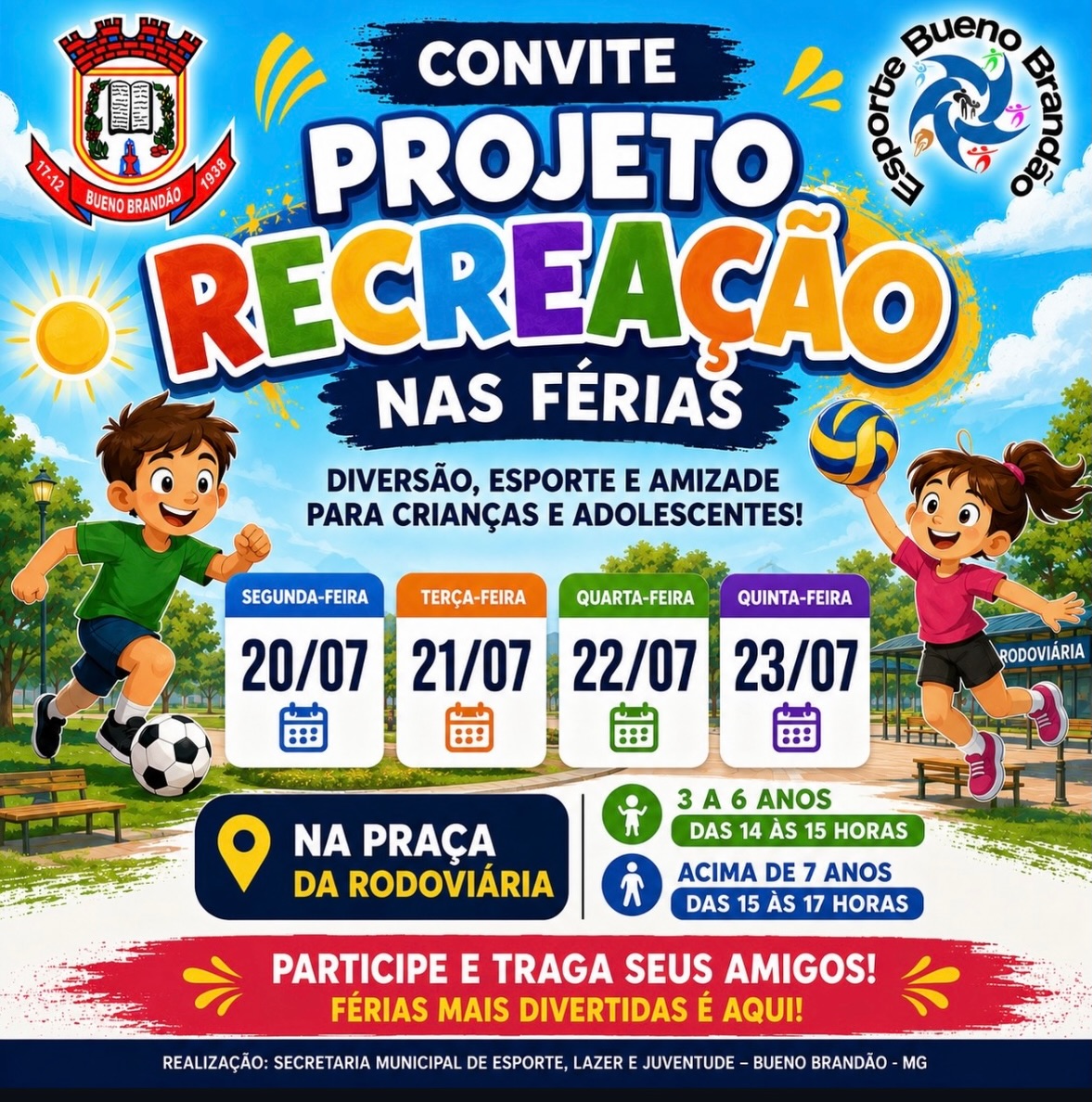 Postagem feita no Instagram da Prefeitura