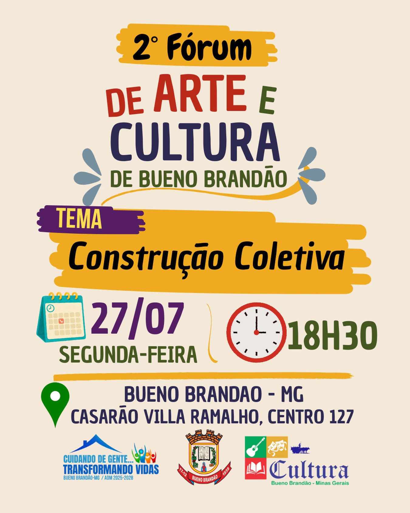 Postagem feita no Instagram da Prefeitura