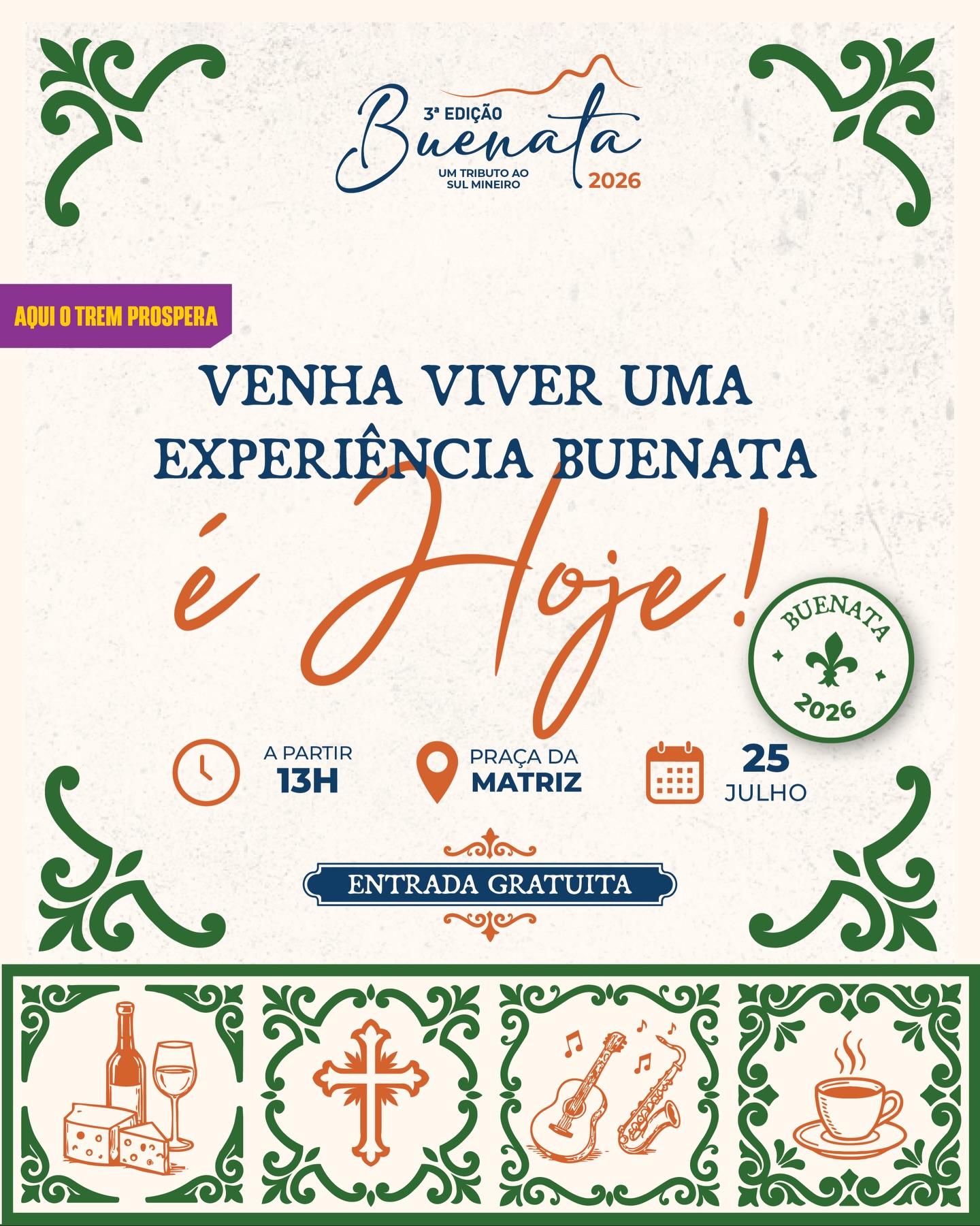Postagem feita no Instagram da Prefeitura