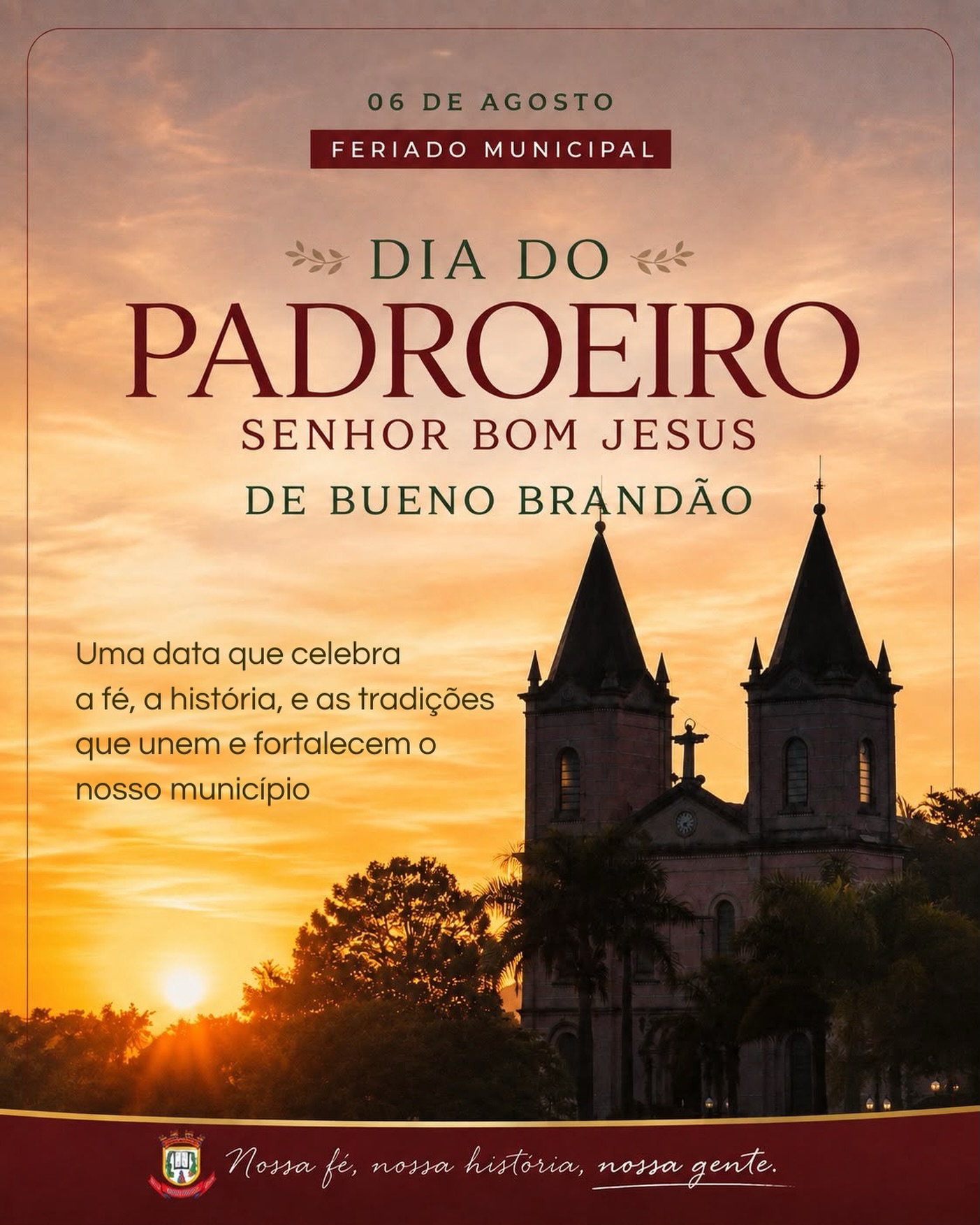 Postagem feita no Instagram da Prefeitura